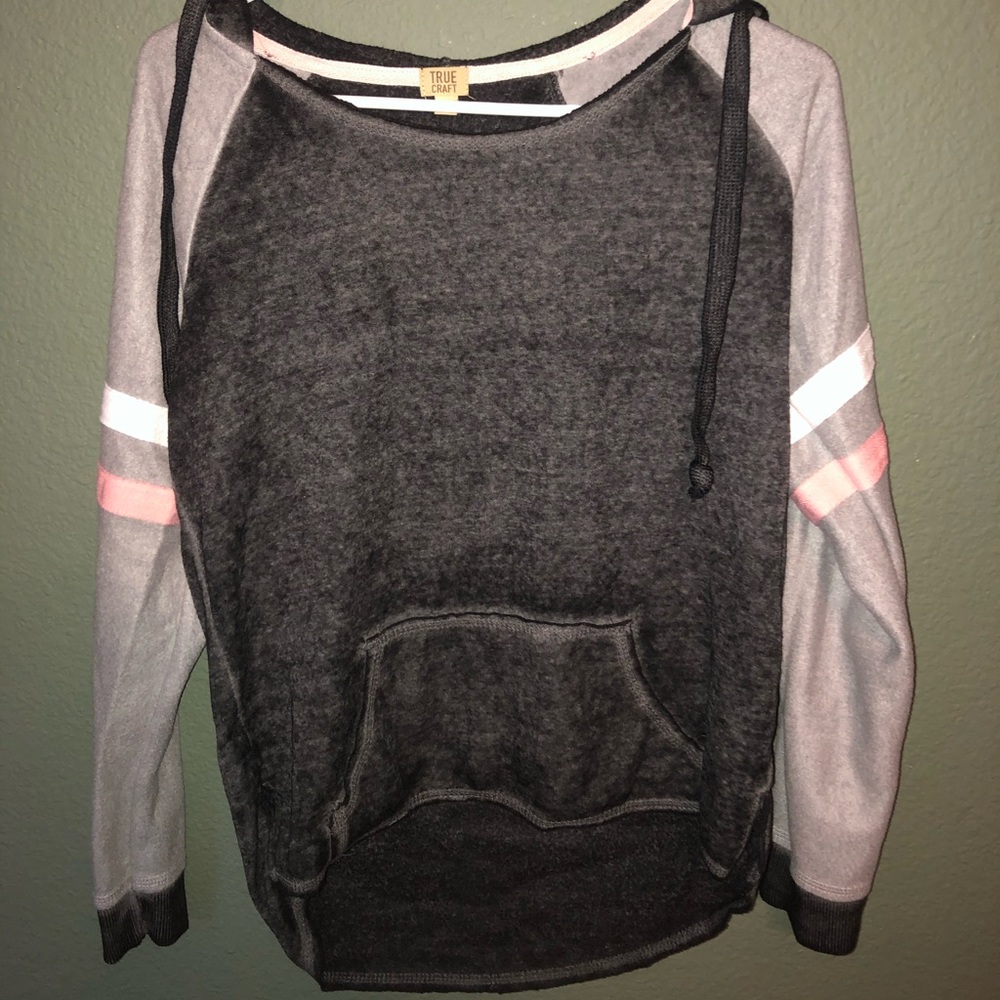 Gray hoodie